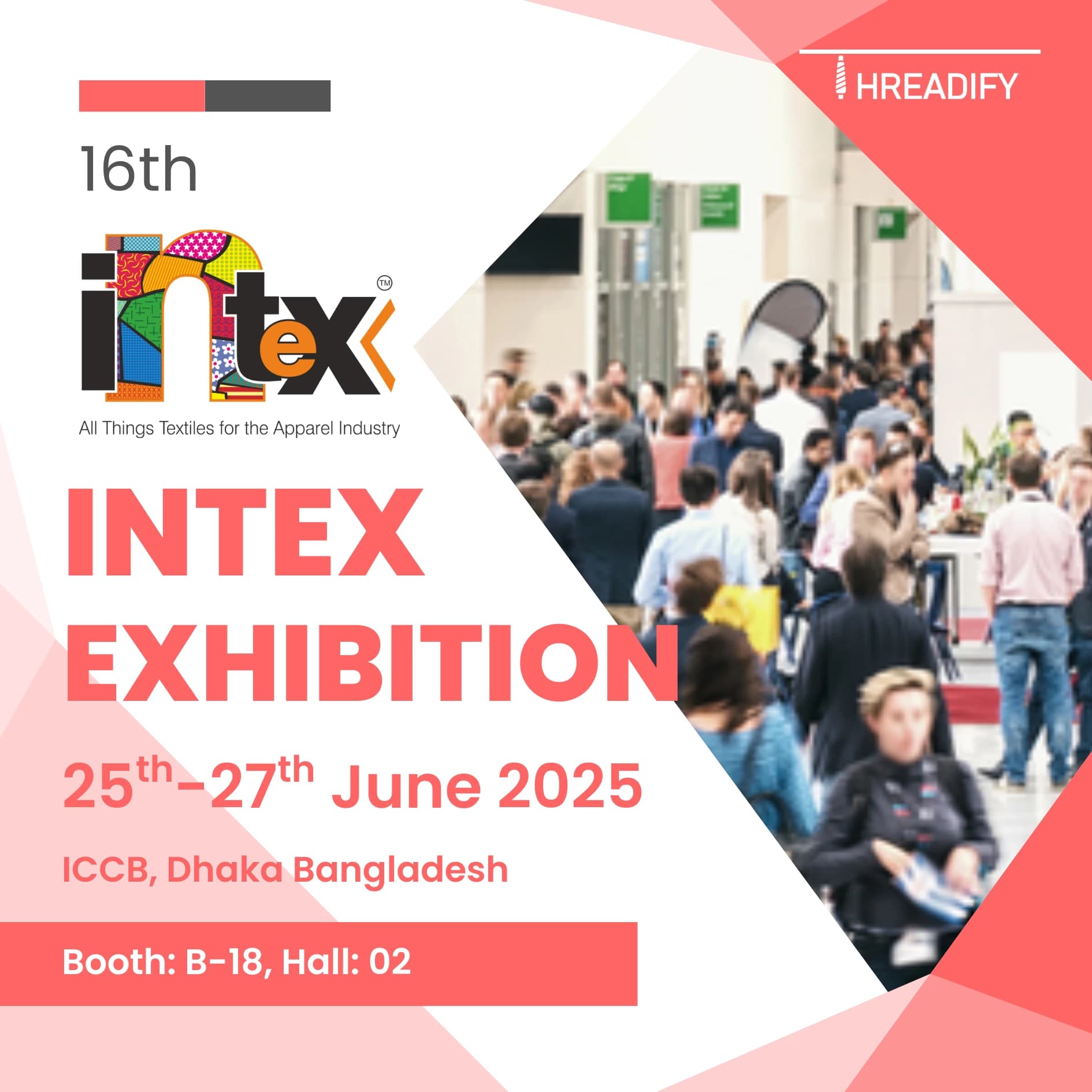 BETTEX Teams Up with THREADIFY to Participate in Intex Exhibition